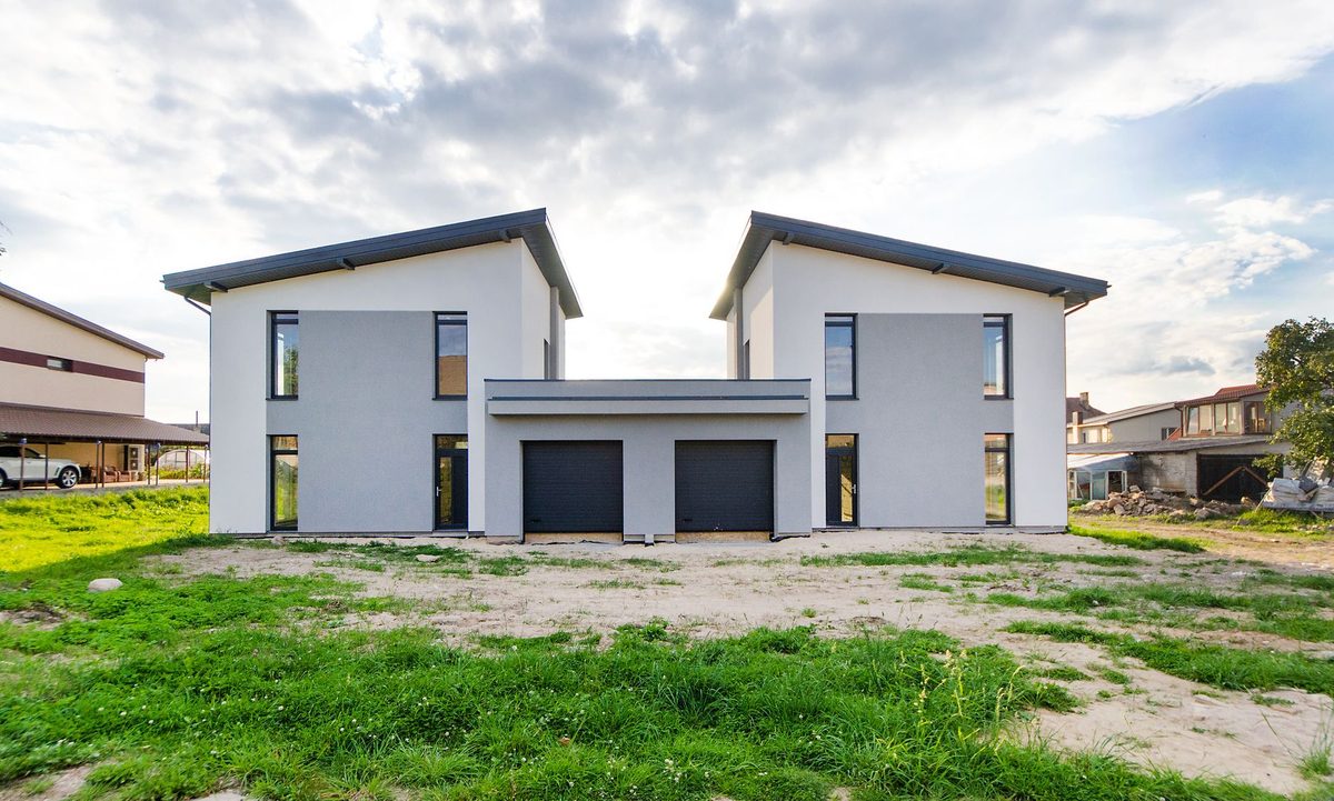 Dokončený moderný rodinný dom